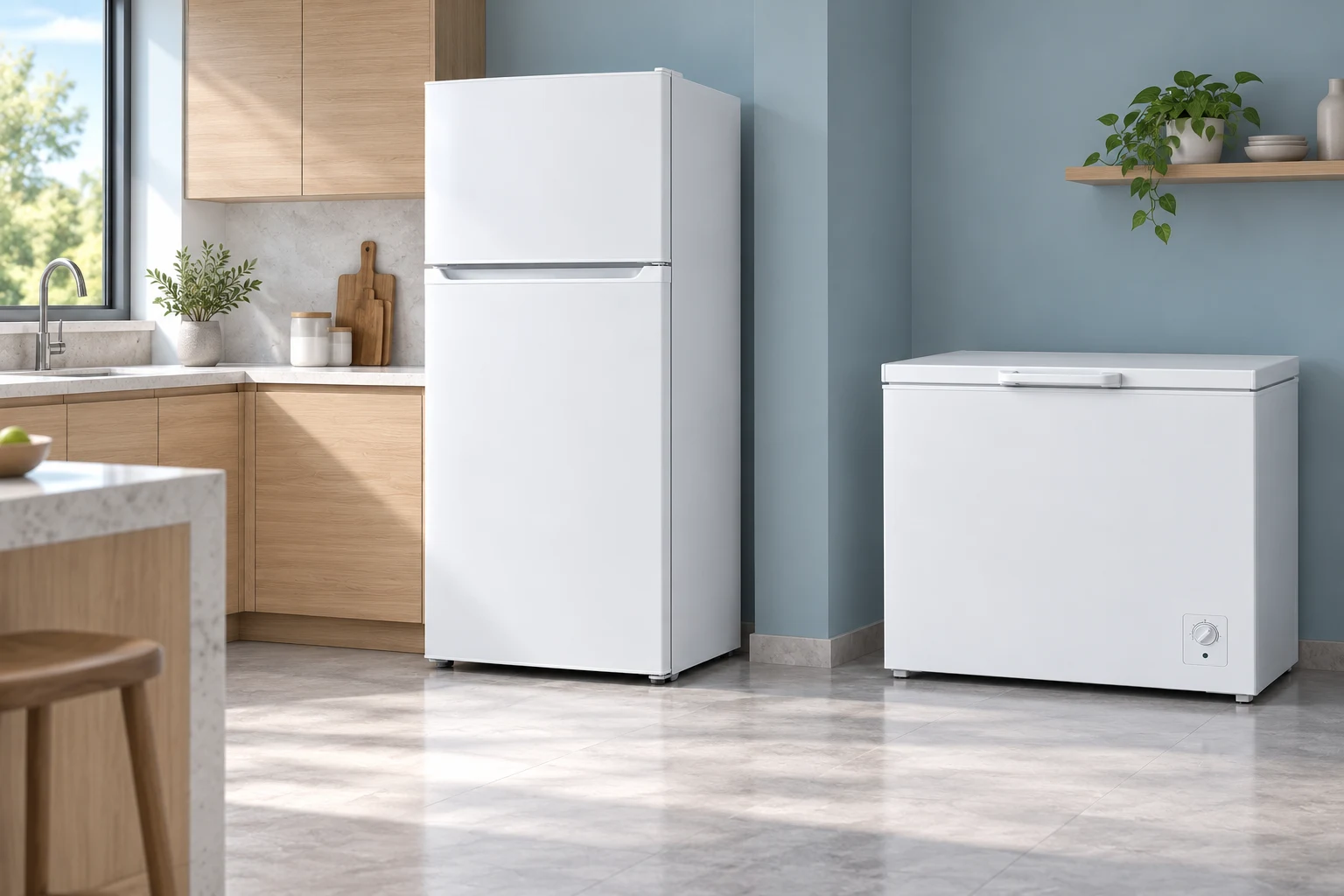 Refrigerators and freezers collection